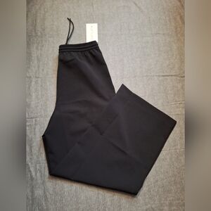 Athleta Promenade Cargo Pants Black Wide Leg Size S